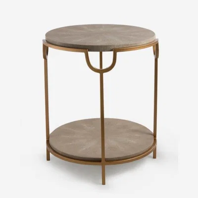Tobias Oliver Andrew Martin | Katia Side Table Cream