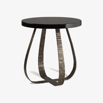 Tobias Oliver Porta Romana | Fig Table | Burnt Silver