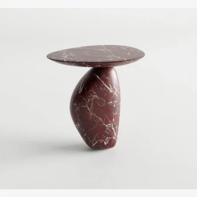 Tobias Oliver Marble Furniture | Scarlet End Table