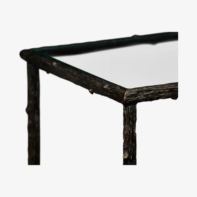 Tobias Oliver William Yeoward | Keswick End Table Antique Bronze