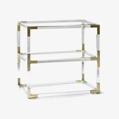 Tobias Oliver Jonathan Adler I Jacques 2 Tier Side Table
