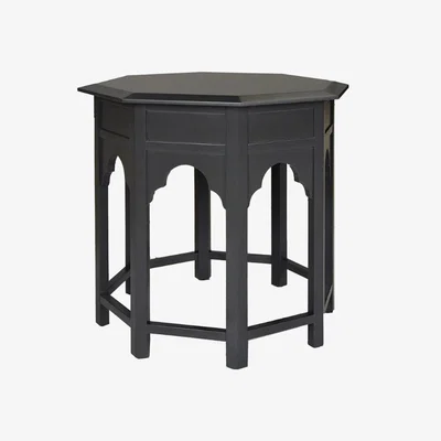 Tobias Oliver William Yeoward | Tanjina Side Table Charcoal