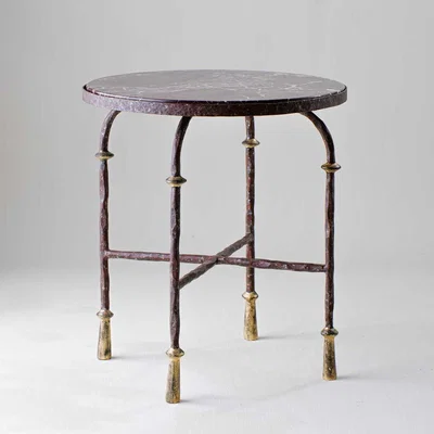 Tobias Oliver Porta Romana | Stanley Curved Leg Side Table