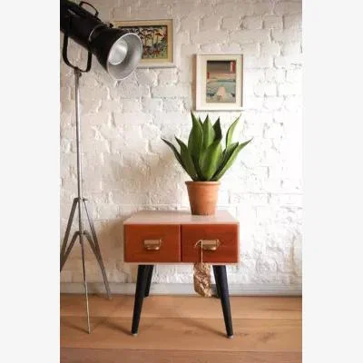 Urban Outfitters Urban Renewal Remade Vintage File Drawer Side Table - Neutral ALL at Urban Outfitters