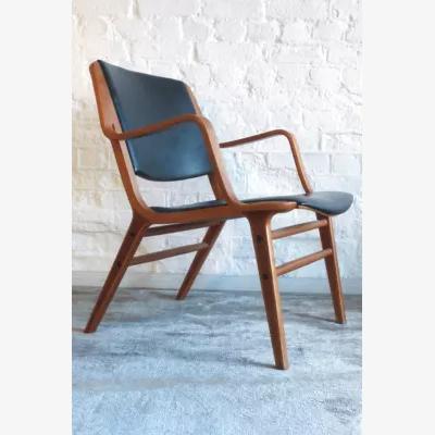 Urban Outfitters Urban Renewal Vintage Home Peter Hvidt & Orla Mølgaard-Nielsen Beech Wood Chair - Black ALL at Urban Outfitters