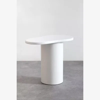 Urban Outfitters Isobel Side Table - White 56cm x 34cm x 46.5cm at Urban Outfitters