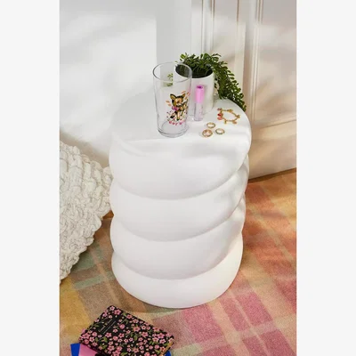 Urban Outfitters Urban Outfitters Spiral Side Table - White ALL