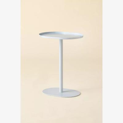 Urban Outfitters Oval Side Table - Light Blue W: 30.5cm x H: 51cm at Urban Outfitters