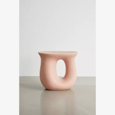 Urban Outfitters Urban Outfitters Pink Vera Ceramic Side Table - Pink L: 44.9cm X W: 29.9cm X H: 43.9cm