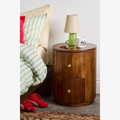 Urban Outfitters Jenna Nightstand - Brown 40cm x 40cm x 52cm at Urban Outfitters