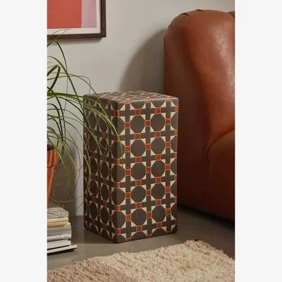 Urban Outfitters Black Maze Side Table - Brown ALL at Urban Outfitters