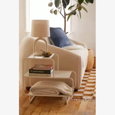 Urban Outfitters Alana White Side Table - White ALL at Urban Outfitters