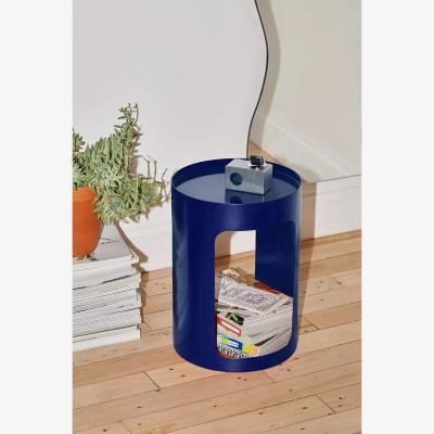 Urban Outfitters Orange Devon Side Table - Blue Dia: 29.84cm x H: 41.9cm at Urban Outfitters