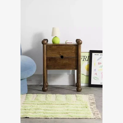 Urban Outfitters Bobble Nightstand - Brown L: 48cm x W: 37cm x H: 61cm at Urban Outfitters