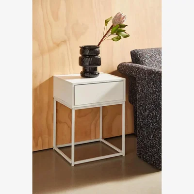Urban Outfitters Felix White Side Table - White ALL at Urban Outfitters