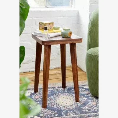 Urban Outfitters Dark Mango Side Table - Brown 30cm x 30cm x 50cm at Urban Outfitters