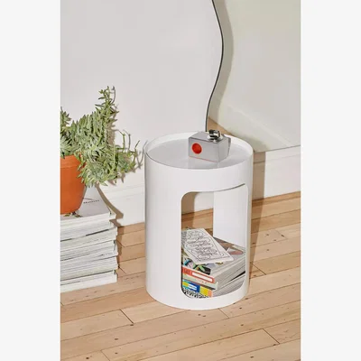 Urban Outfitters White Devon Side Table - White at Urban Outfitters
