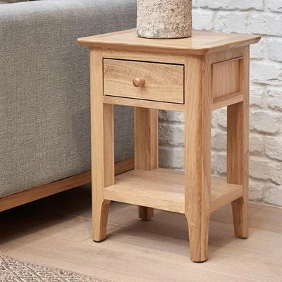 Woods Furniture Trento Oak Side Table