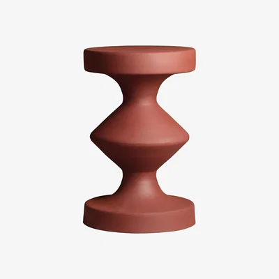 Wolf & Badger Side Table Coral Red Catchii