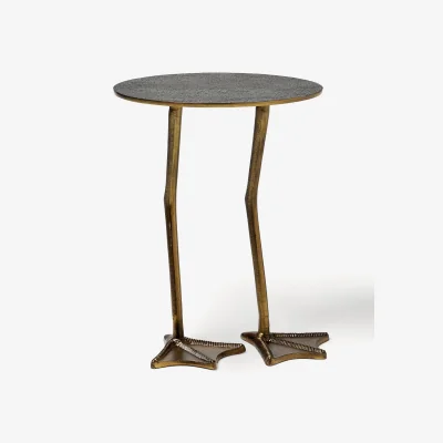 Westwing Decorative Metal Side Table Duck