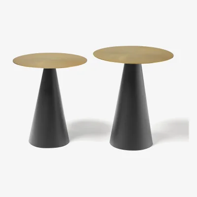 Westwing Metal Side Tables Zelda, Set of 2