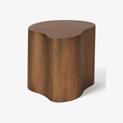 Westwing Metal Side Table Dale in An Organic Shape
