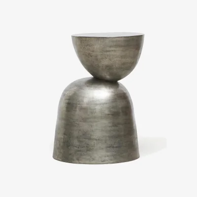 Westwing Handmade Aluminium Side Table Heena