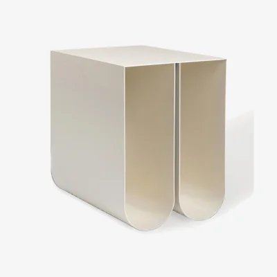 Westwing Metal Side Table Curved