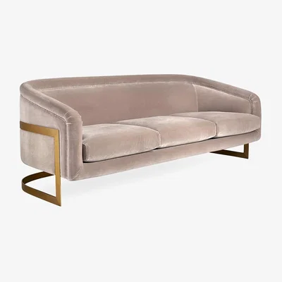 Amara Jonathan Adler - Bacharach Sofa - Como Champagne