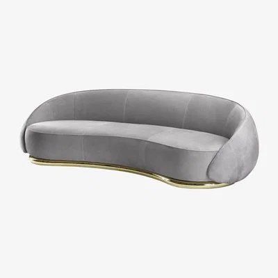 Amara GHIDINI 1961 - Abbracci Sofa - Gold/Grey
