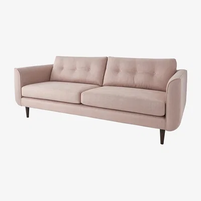 Amara Orla Kiely - Linden Three Seater Sofa - Tolka Rose