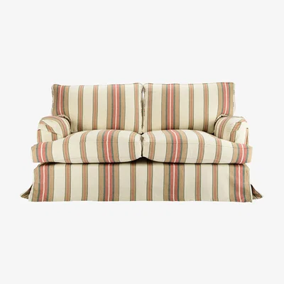 Amara MINDTHEGAP - Montparnasse Skirted Sofa - Herina Stripes Linen
