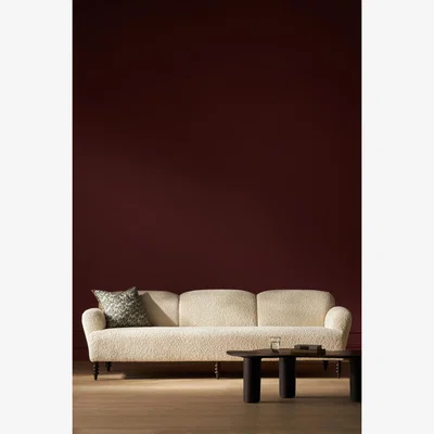 Anthropologie Katie Hodges Bouclé 3-Seater Sofa