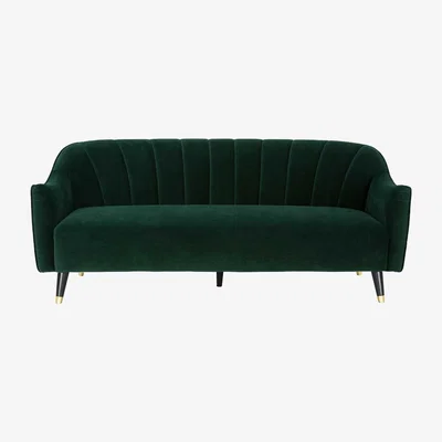 Barker and Stonehouse Lois 3 Seater Velvet Sofa