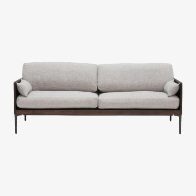 Barker and Stonehouse Bozan 3 Seater Sofa, Grey | Barker & Stonehouse