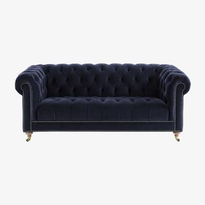 Barker and Stonehouse Ullswater Velvet 3 Seater Chesterfield Sofa