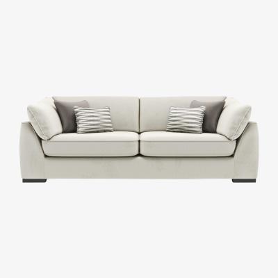 Barker and Stonehouse Borelly 3 Seater Sofa, Neutral Fabric | Barker & Stonehouse