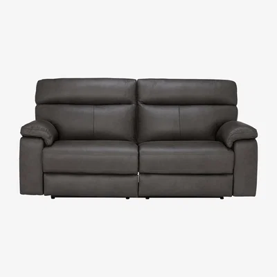 Barker and Stonehouse Clark 3 Seater Recliner Sofa With Power Motion Recliner Leather | Barker & Stonehouse