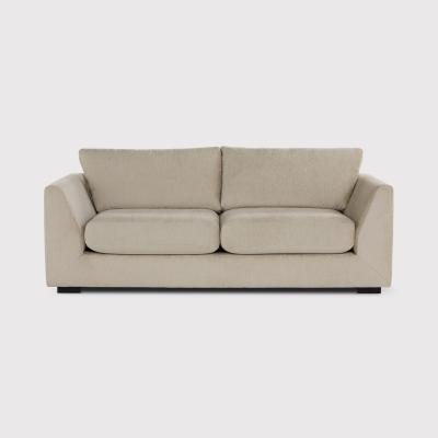 Barker and Stonehouse Melby 3 Seater Sofa, Neutral | Barker & Stonehouse