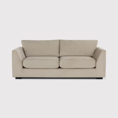 Barker and Stonehouse Melby 3 Seater Sofa, Neutral | Barker & Stonehouse