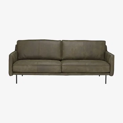 Barker and Stonehouse Livenza 3 Seater Sofa, Green | Barker & Stonehouse