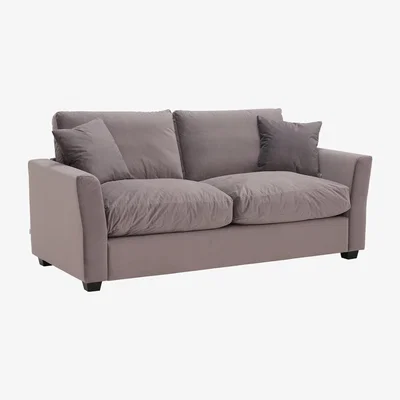 Barker and Stonehouse Taylor 3 Seater Sofa, Sunningdale Nickel Grey