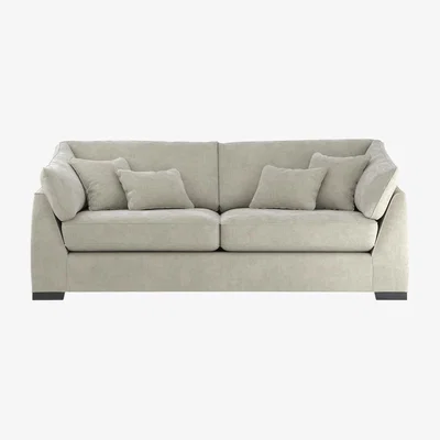 Barker and Stonehouse Borelly 3 Seater Sofa, Grey Fabric | Barker & Stonehouse