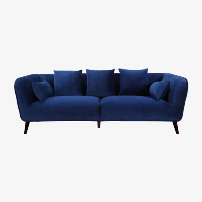 Barker and Stonehouse Purcell 3 Seater Sofa, Navy