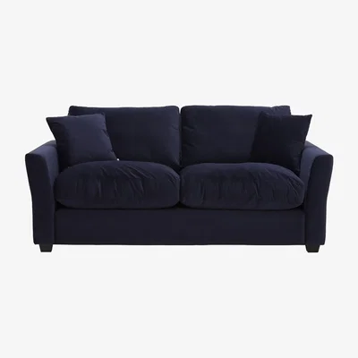 Barker and Stonehouse Taylor 3 Seater Sofa, Sunningdale Midnight Blue