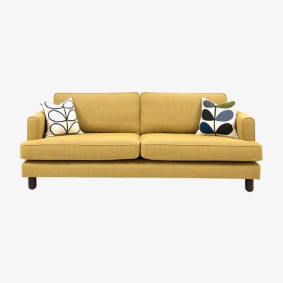 Barker and Stonehouse Orla Kiely Willow Medium 3 Seater Sofa, Brown Fabric | Barker & Stonehouse