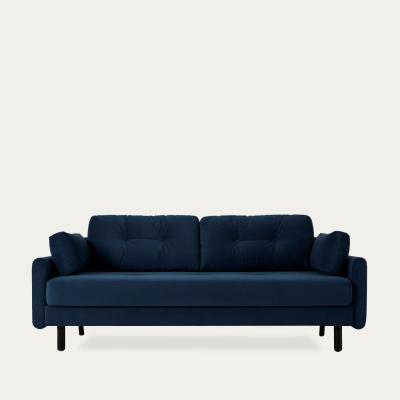 Bombinate.com Teal Model 04 Velvet 3 Seat Sofa Bed