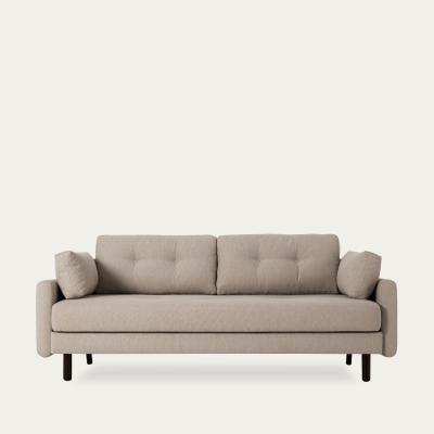 Bombinate.com Pumice Model 04 Linen 3 Seat Sofa Bed