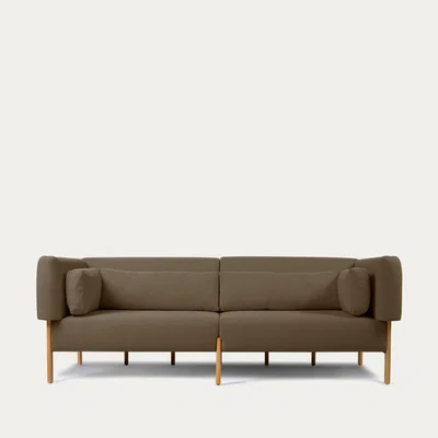 Bombinate.com Olive Cod Three Seater Sofa