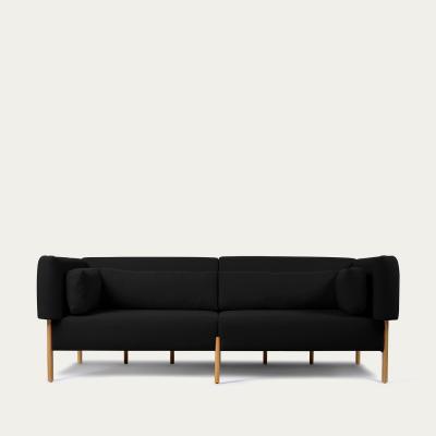 Bombinate.com Black Cod Three Seater Sofa